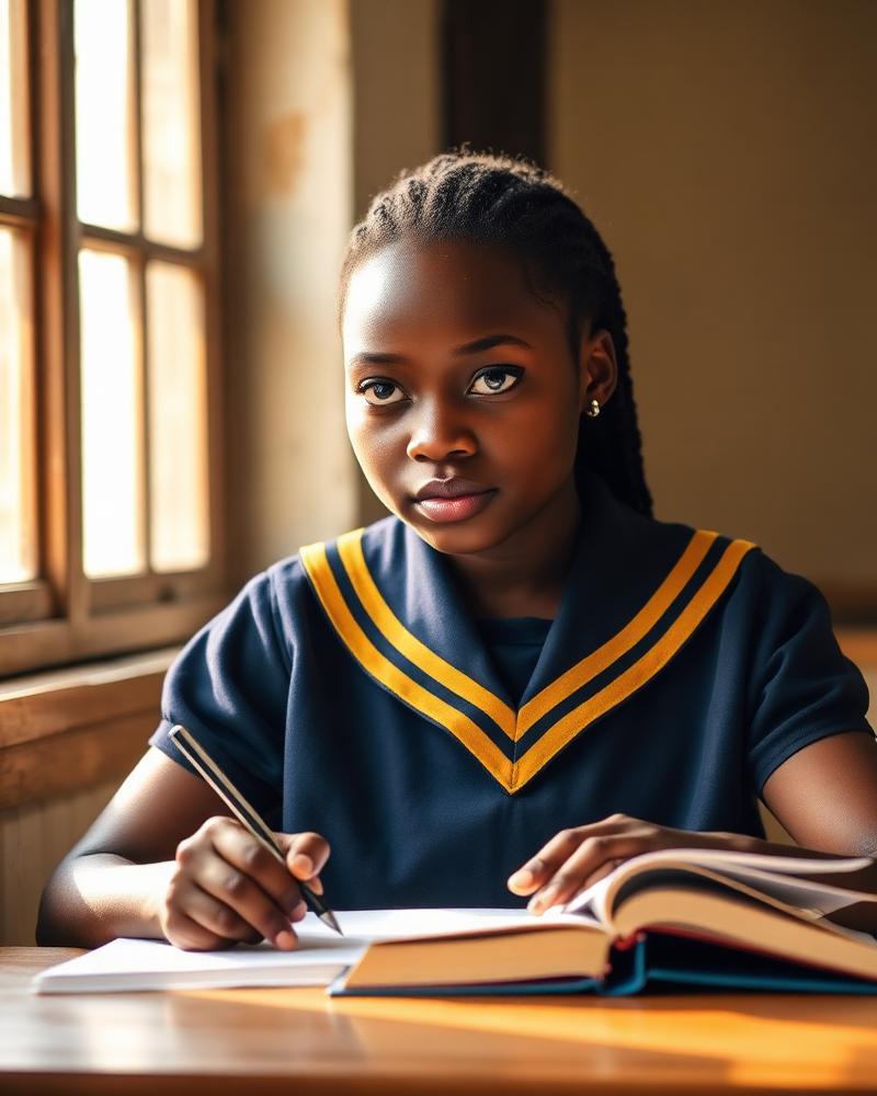 Brightway student studying